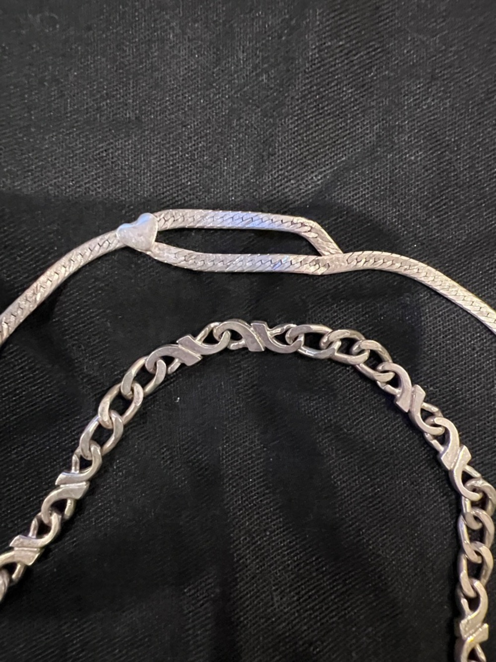 Silver 925 ITALY Women's Bracelet Set - Picture 2 of 11